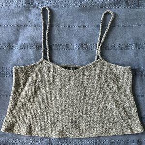 Small green crop tank from Lulus